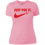 T-Shirts Light Pink / X-Small Just Poe It Women's Premium T-Shirt