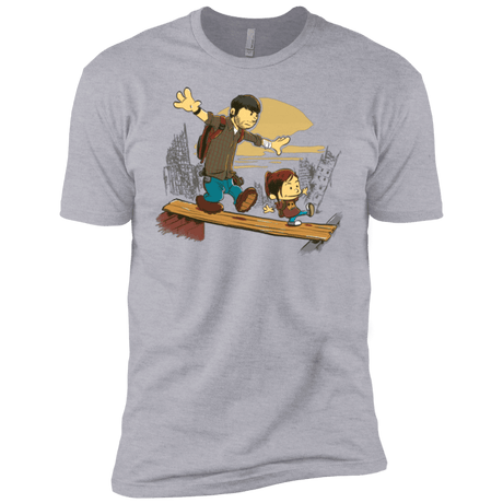 T-Shirts Heather Grey / YXS Just the 2 of Us Boys Premium T-Shirt