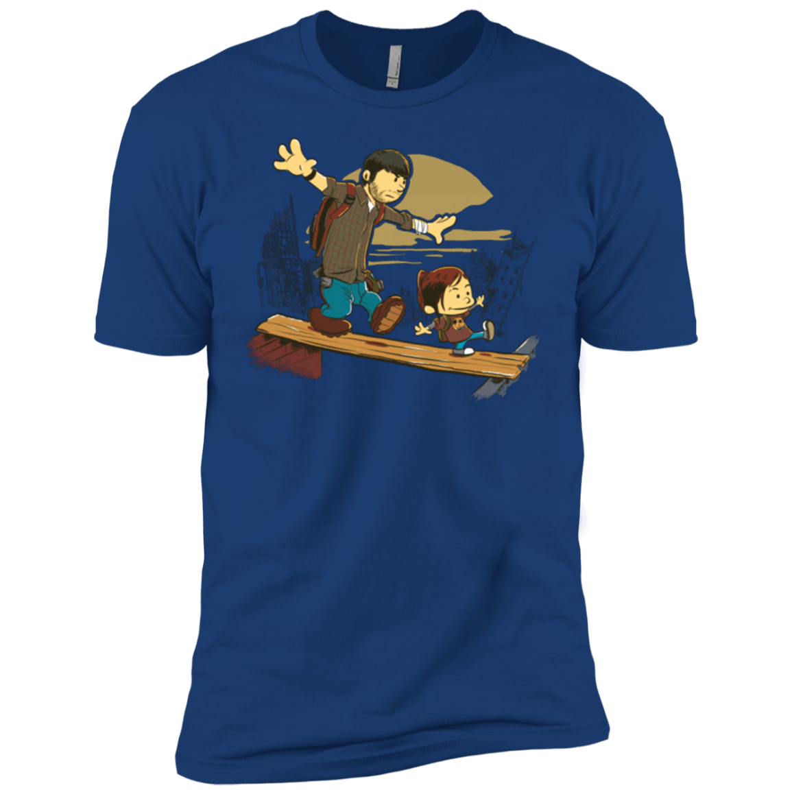 T-Shirts Royal / YXS Just the 2 of Us Boys Premium T-Shirt