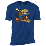 T-Shirts Royal / YXS Just the 2 of Us Boys Premium T-Shirt