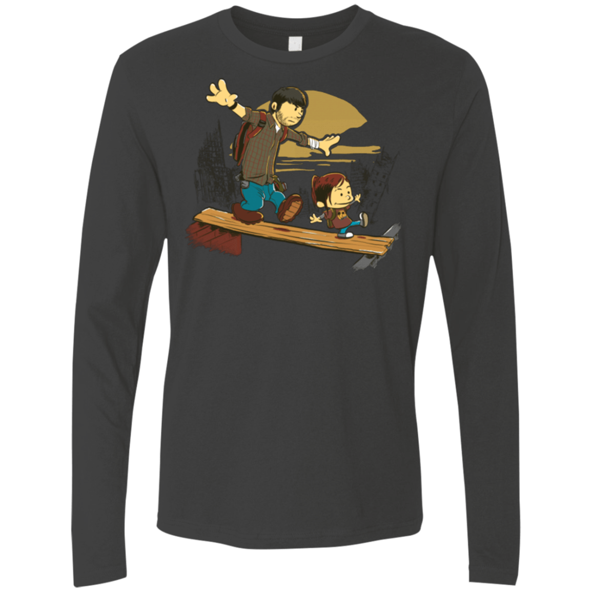 T-Shirts Heavy Metal / Small Just the 2 of Us Men's Premium Long Sleeve