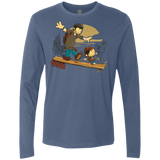 T-Shirts Indigo / Small Just the 2 of Us Men's Premium Long Sleeve