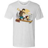 T-Shirts Heather White / Small Just the 2 of Us Men's Triblend T-Shirt