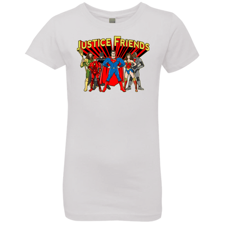 T-Shirts White / YXS Justice Friends Girls Premium T-Shirt