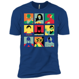 T-Shirts Royal / X-Small Justice Pop Men's Premium T-Shirt