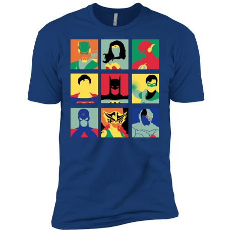 T-Shirts Royal / X-Small Justice Pop Men's Premium T-Shirt