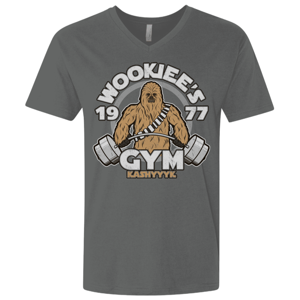 T-Shirts Heavy Metal / X-Small Kashyyyk Gym Men's Premium V-Neck
