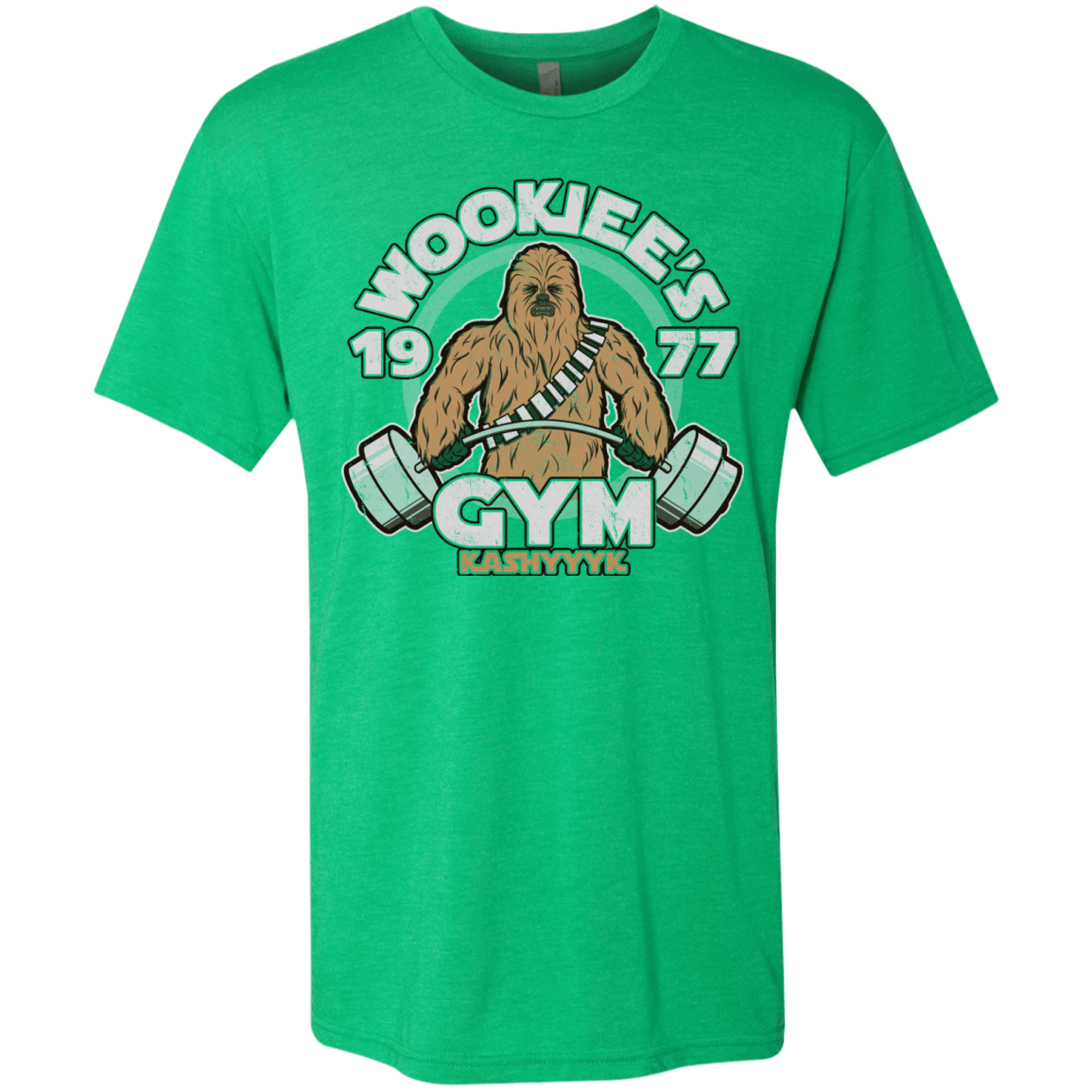T-Shirts Envy / Small Kashyyyk Gym Men's Triblend T-Shirt