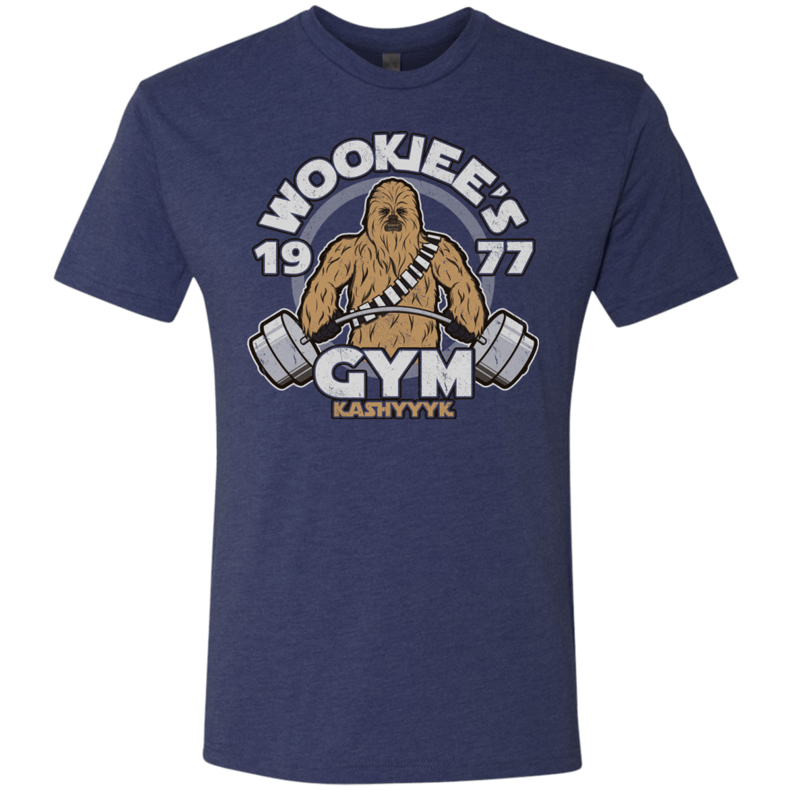 T-Shirts Vintage Navy / Small Kashyyyk Gym Men's Triblend T-Shirt