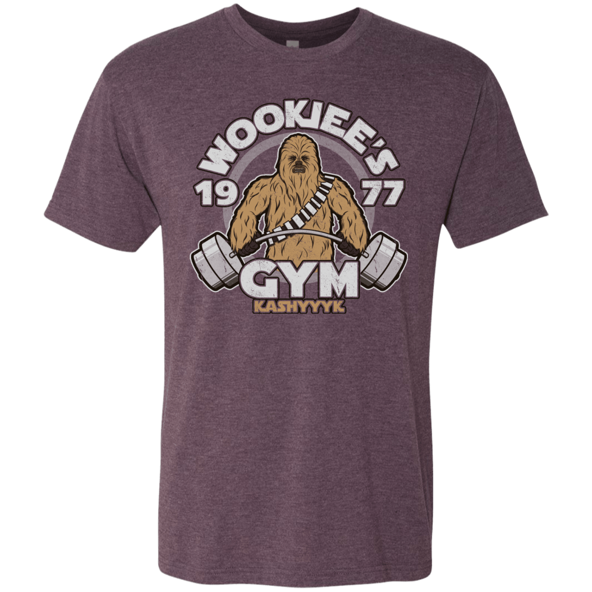 T-Shirts Vintage Purple / Small Kashyyyk Gym Men's Triblend T-Shirt