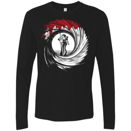 T-Shirts Black / Small Kat Shot Men's Premium Long Sleeve