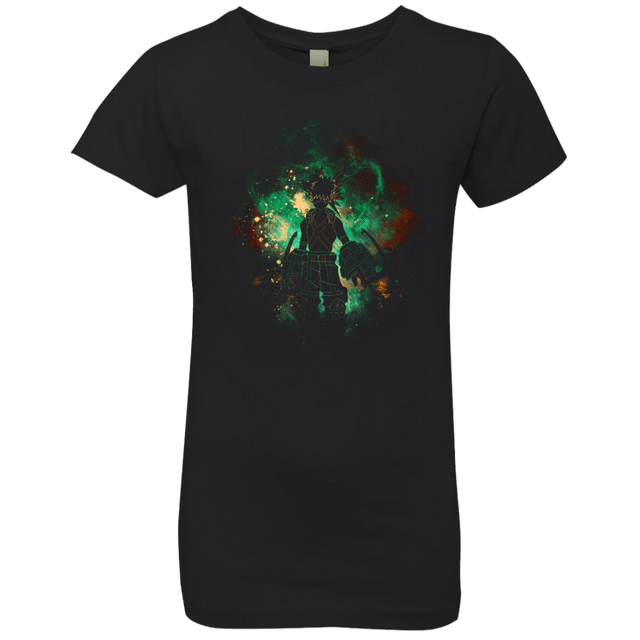 T-Shirts Black / YXS KATSUKI ART Girls Premium T-Shirt