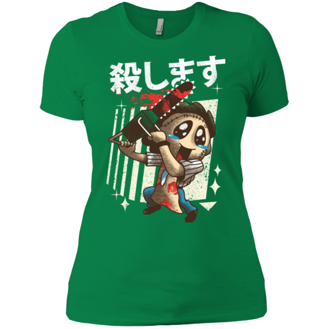 T-Shirts Kelly Green / X-Small Kawaii Kill Women's Premium T-Shirt
