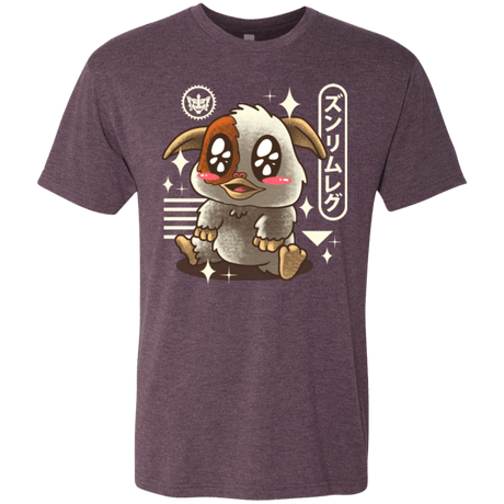 T-Shirts Vintage Purple / Small Kawaii Mogwai Men's Triblend T-Shirt