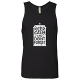T-Shirts Black / Small KCDF Tardis Men's Premium Tank Top