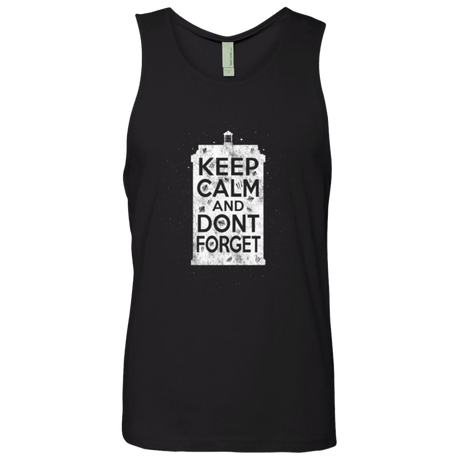 T-Shirts Black / Small KCDF Tardis Men's Premium Tank Top