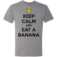 T-Shirts Premium Heather / Small Keep Calm Banana Men's Triblend T-Shirt