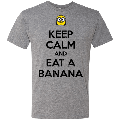 T-Shirts Premium Heather / Small Keep Calm Banana Men's Triblend T-Shirt