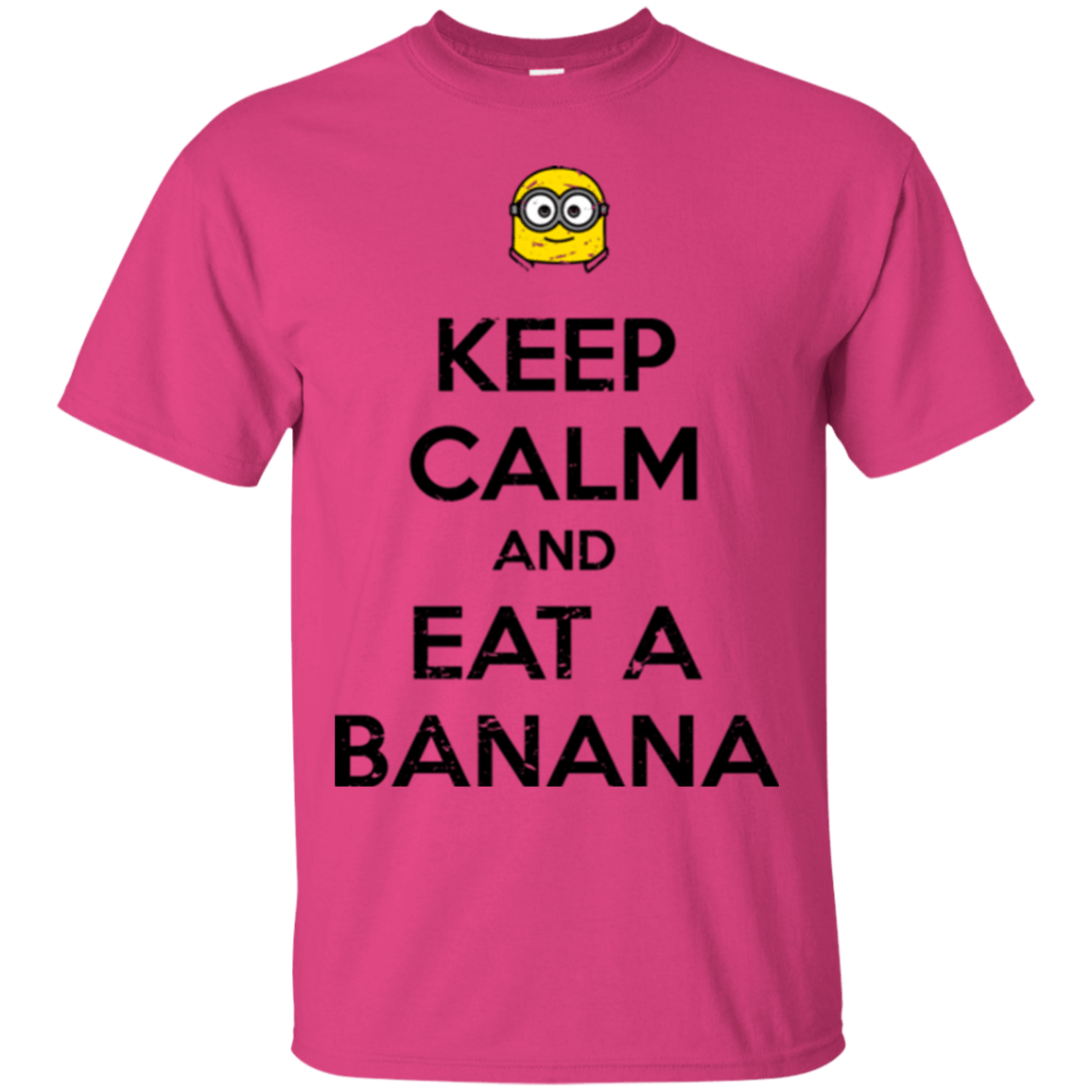 T-Shirts Heliconia / Small Keep Calm Banana T-Shirt