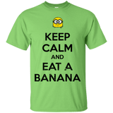 T-Shirts Lime / Small Keep Calm Banana T-Shirt
