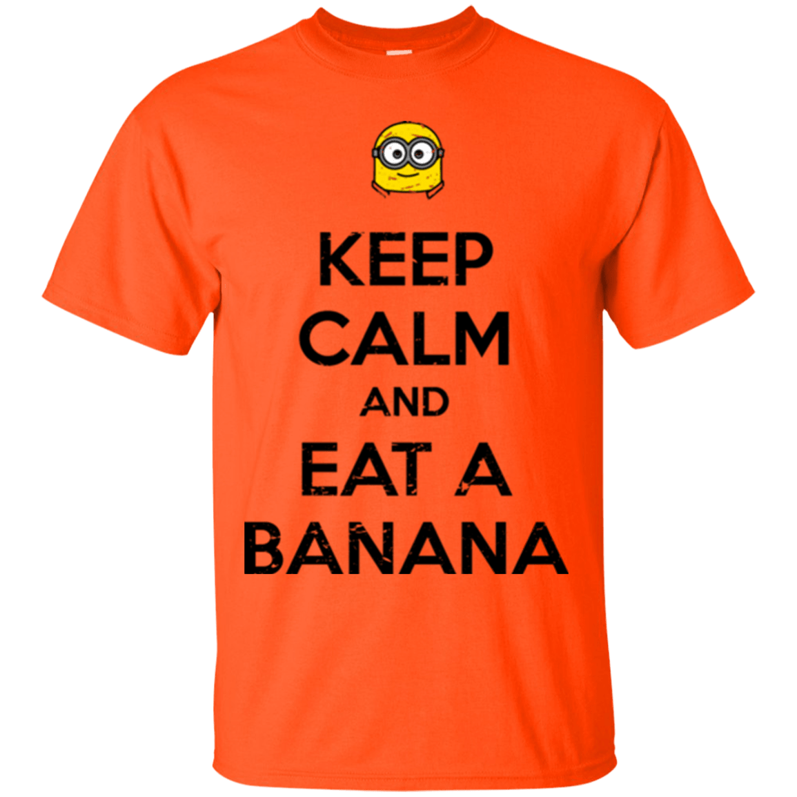 T-Shirts Orange / Small Keep Calm Banana T-Shirt