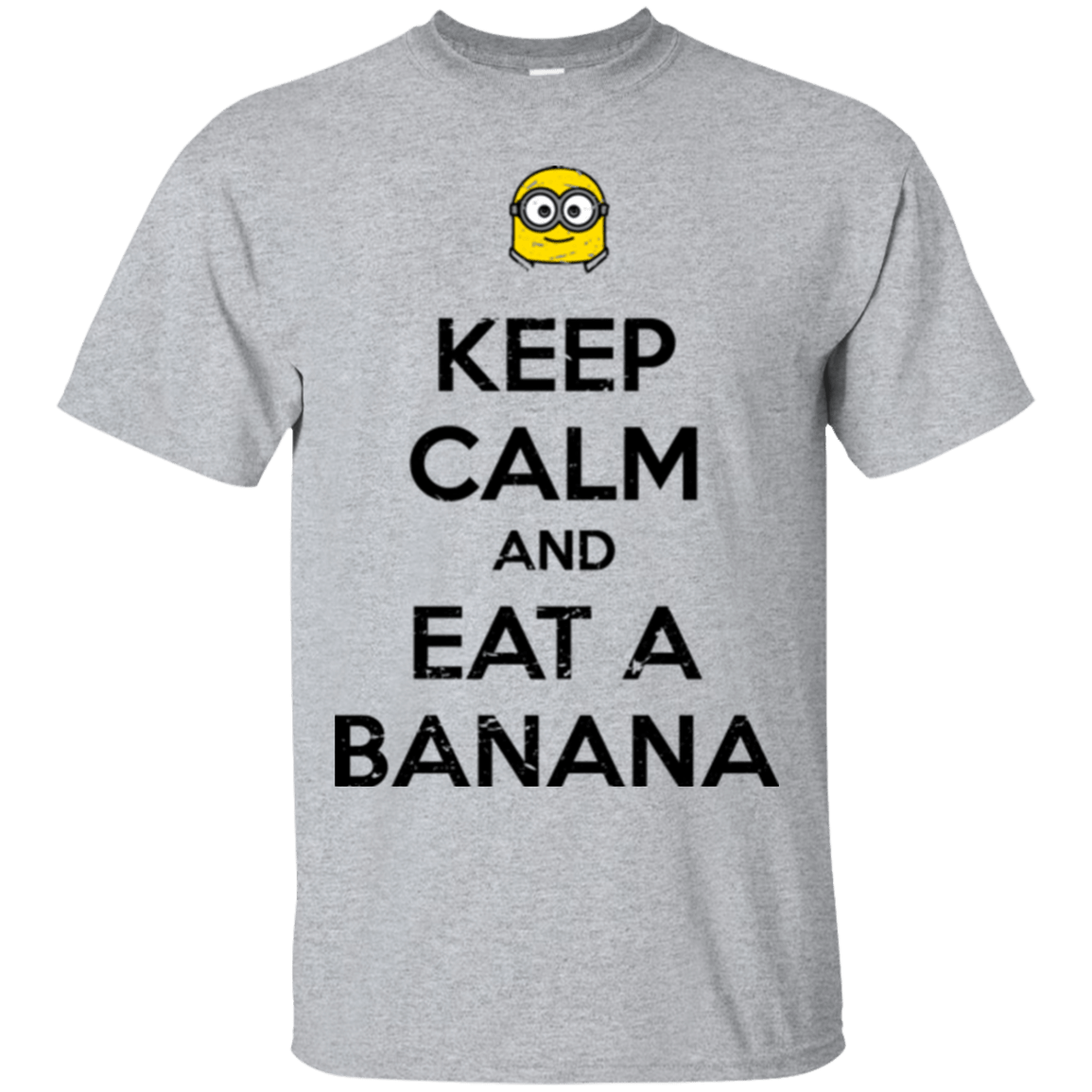 T-Shirts Sport Grey / Small Keep Calm Banana T-Shirt