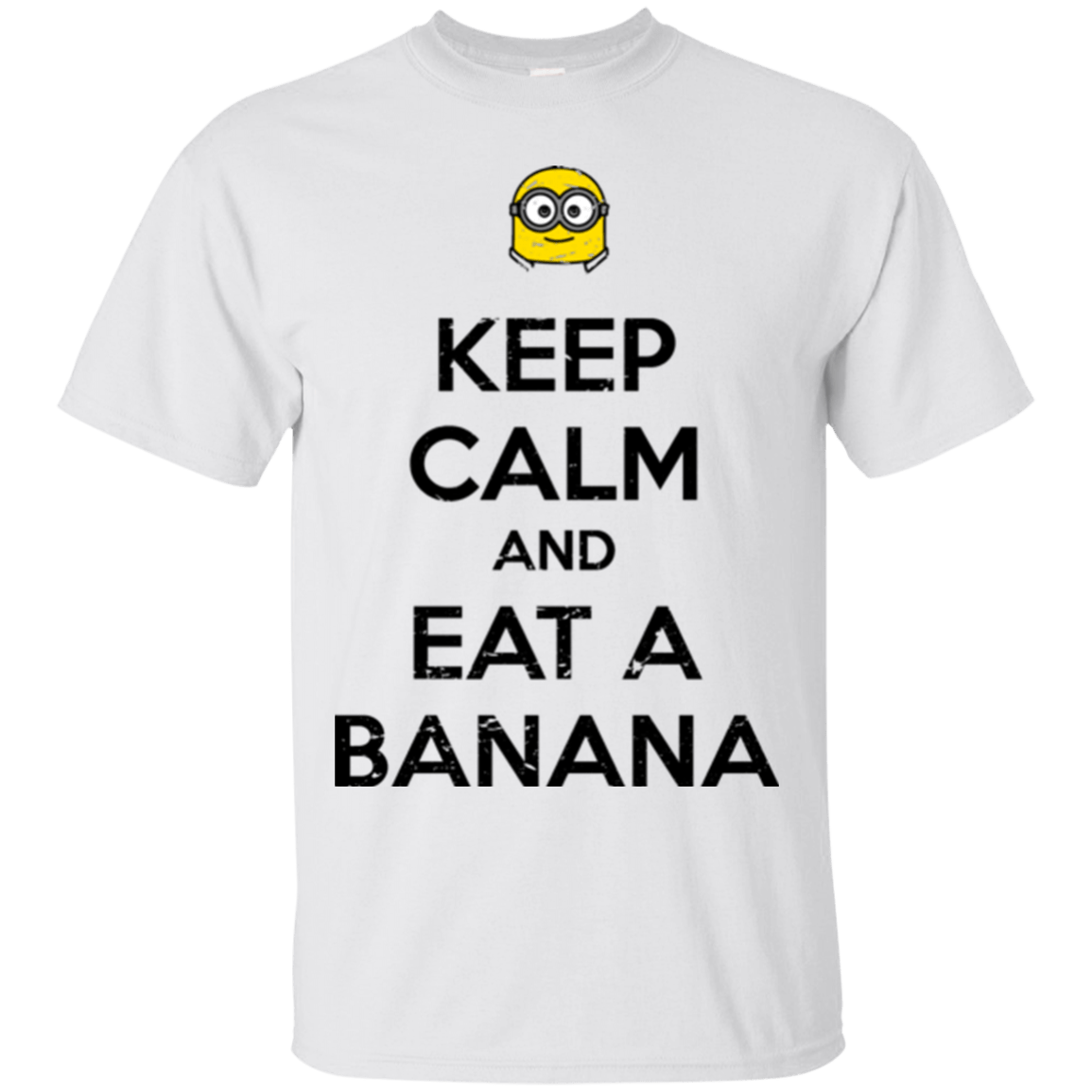 T-Shirts White / Small Keep Calm Banana T-Shirt