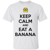 T-Shirts White / Small Keep Calm Banana T-Shirt