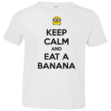 T-Shirts White / 2T Keep Calm Banana Toddler Premium T-Shirt