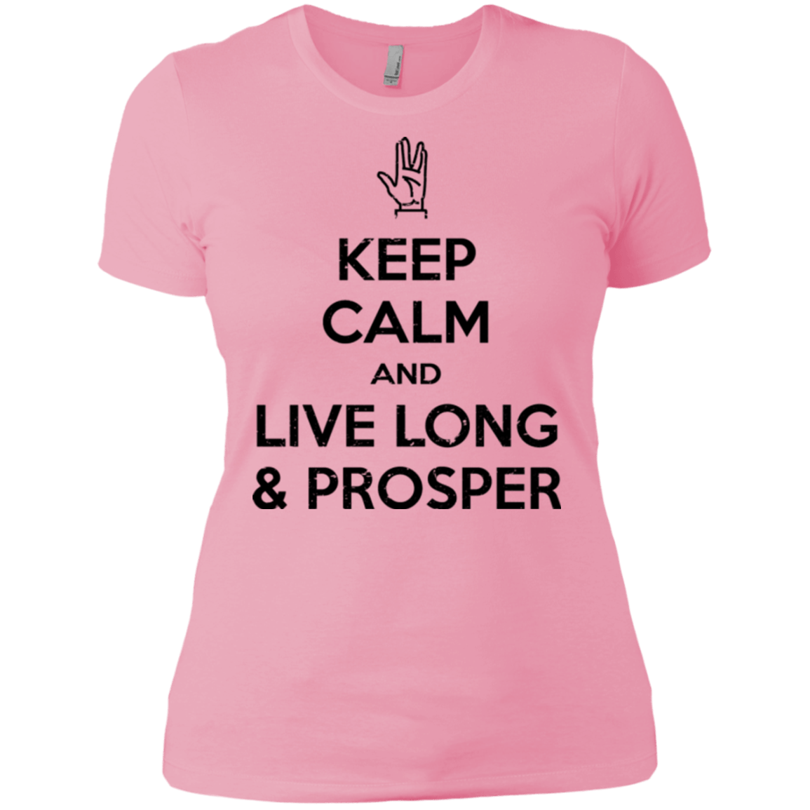 T-Shirts Light Pink / X-Small Keep calm prosper Women's Premium T-Shirt
