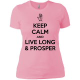 T-Shirts Light Pink / X-Small Keep calm prosper Women's Premium T-Shirt