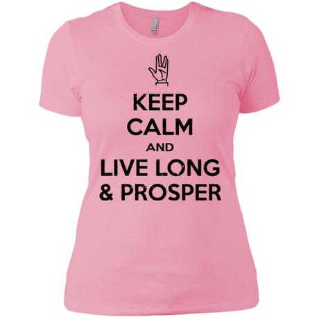 T-Shirts Light Pink / X-Small Keep calm prosper Women's Premium T-Shirt