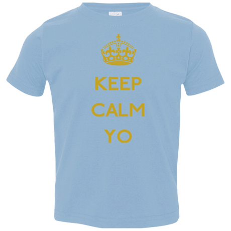T-Shirts Light Blue / 2T Keep Calm Yo Toddler Premium T-Shirt