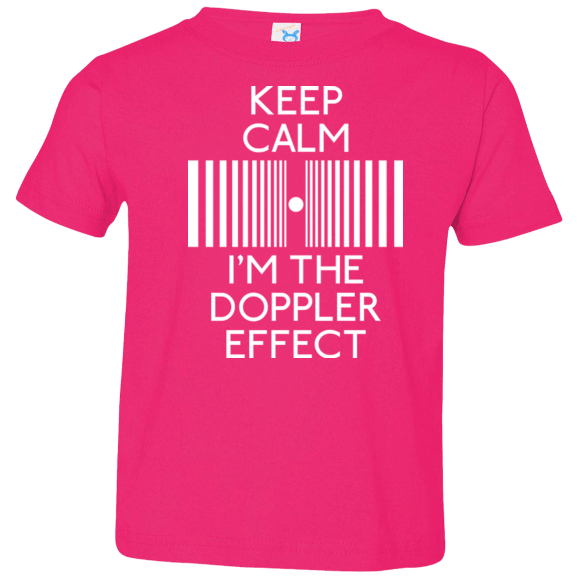 T-Shirts Hot Pink / 2T Keep doppler Toddler Premium T-Shirt