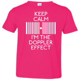 T-Shirts Hot Pink / 2T Keep doppler Toddler Premium T-Shirt