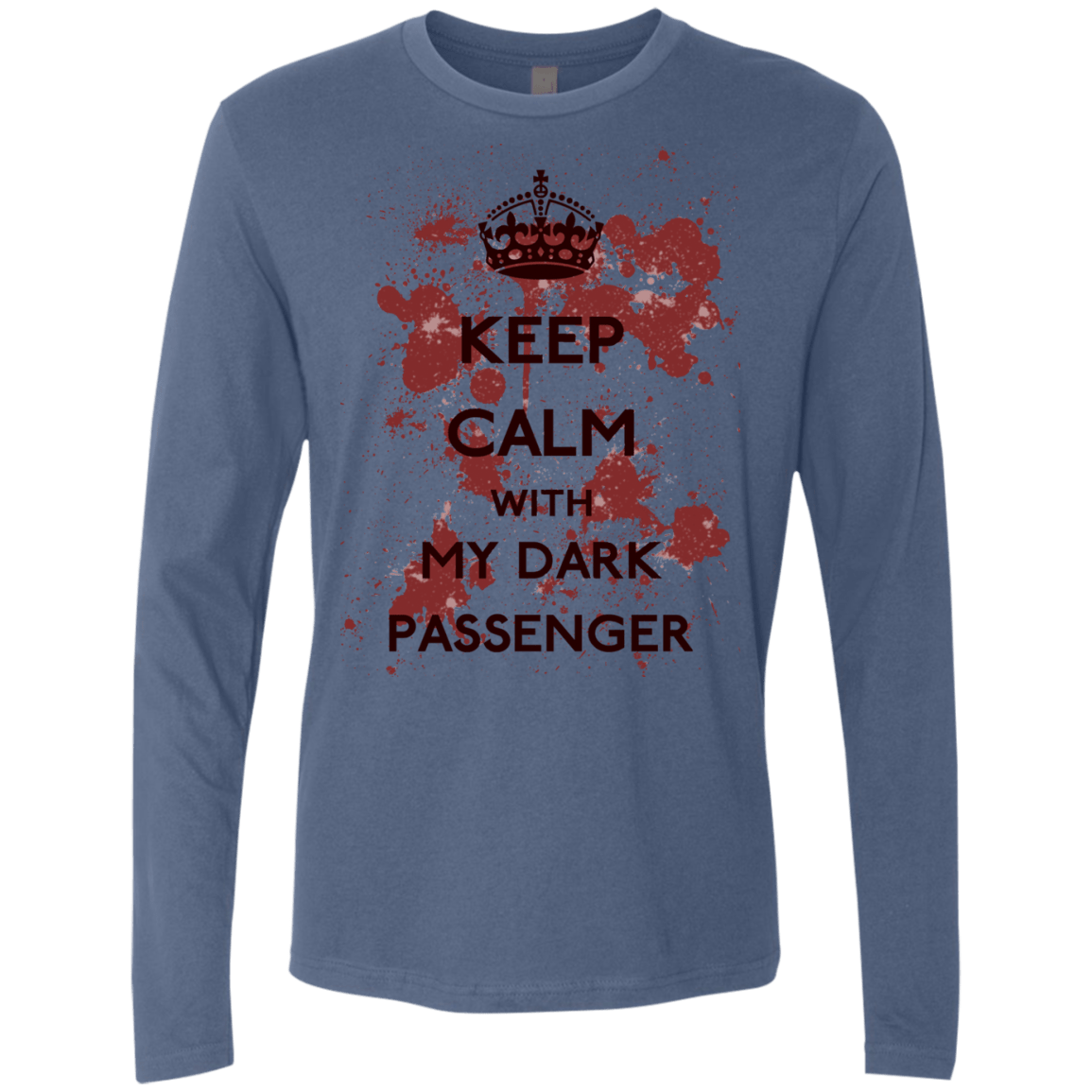 T-Shirts Indigo / Small Keep passenger Men's Premium Long Sleeve