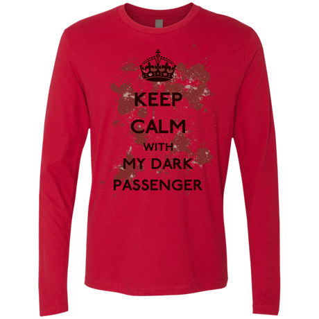 T-Shirts Red / Small Keep passenger Men's Premium Long Sleeve
