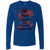 T-Shirts Royal / Small Keep passenger Men's Premium Long Sleeve