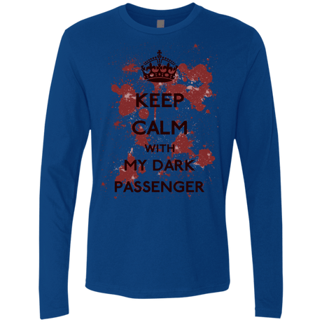 T-Shirts Royal / Small Keep passenger Men's Premium Long Sleeve