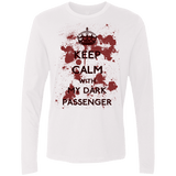 T-Shirts White / Small Keep passenger Men's Premium Long Sleeve