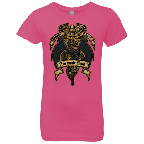 T-Shirts Hot Pink / YXS KHALEESIS DRAGONS Girls Premium T-Shirt