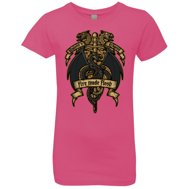 T-Shirts Hot Pink / YXS KHALEESIS DRAGONS Girls Premium T-Shirt