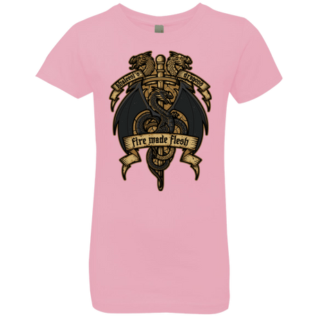 T-Shirts Light Pink / YXS KHALEESIS DRAGONS Girls Premium T-Shirt