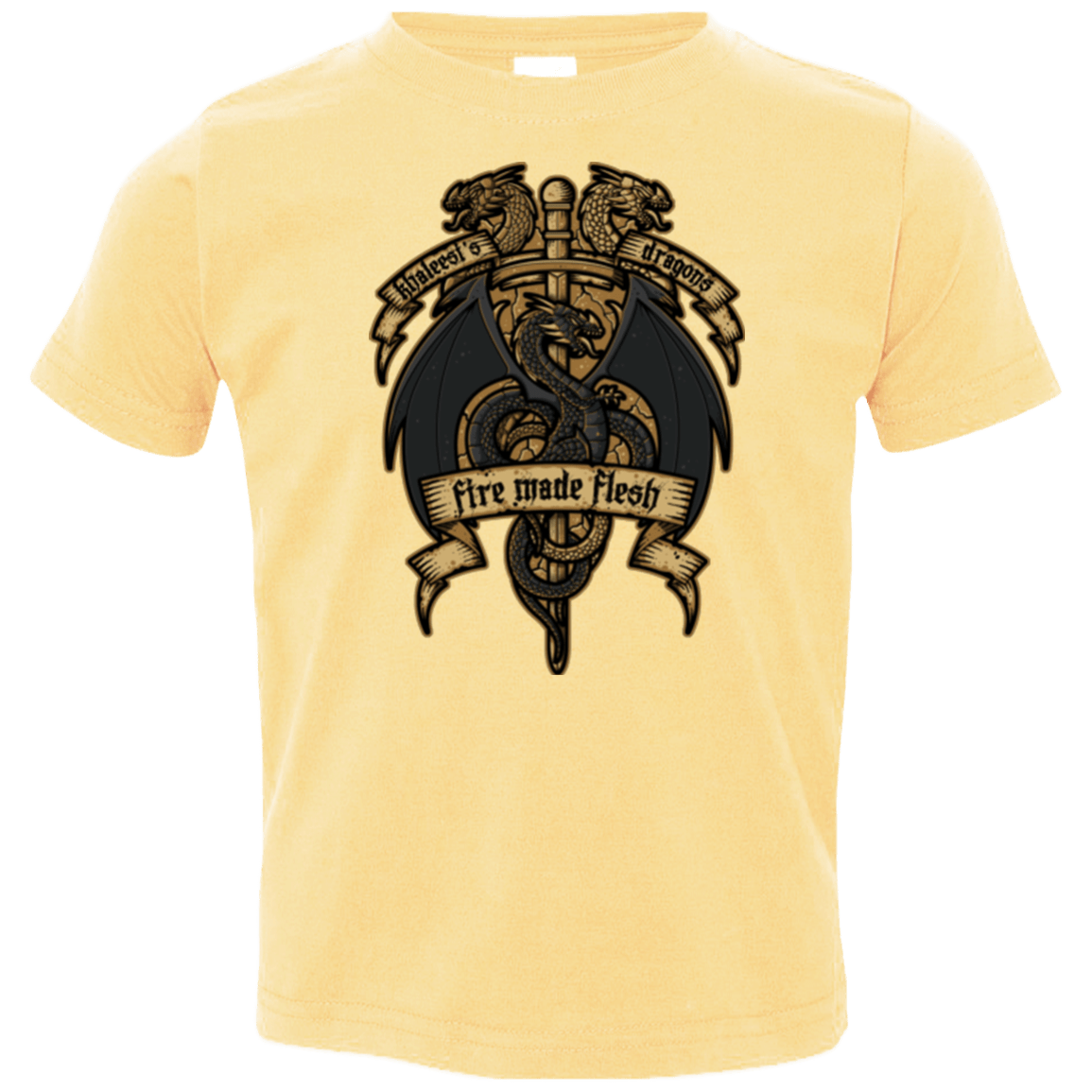 T-Shirts Butter / 2T KHALEESIS DRAGONS Toddler Premium T-Shirt