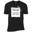 T-Shirts Black / YXS Kick Me Boys Premium T-Shirt