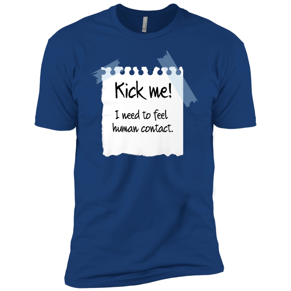 T-Shirts Royal / YXS Kick Me Boys Premium T-Shirt