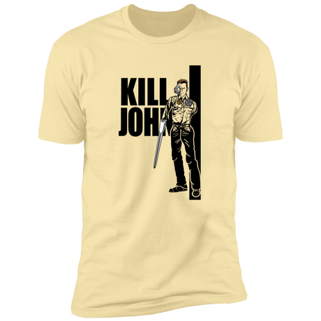 T-Shirts Banana Cream / S Kill John Men's Premium T-Shirt