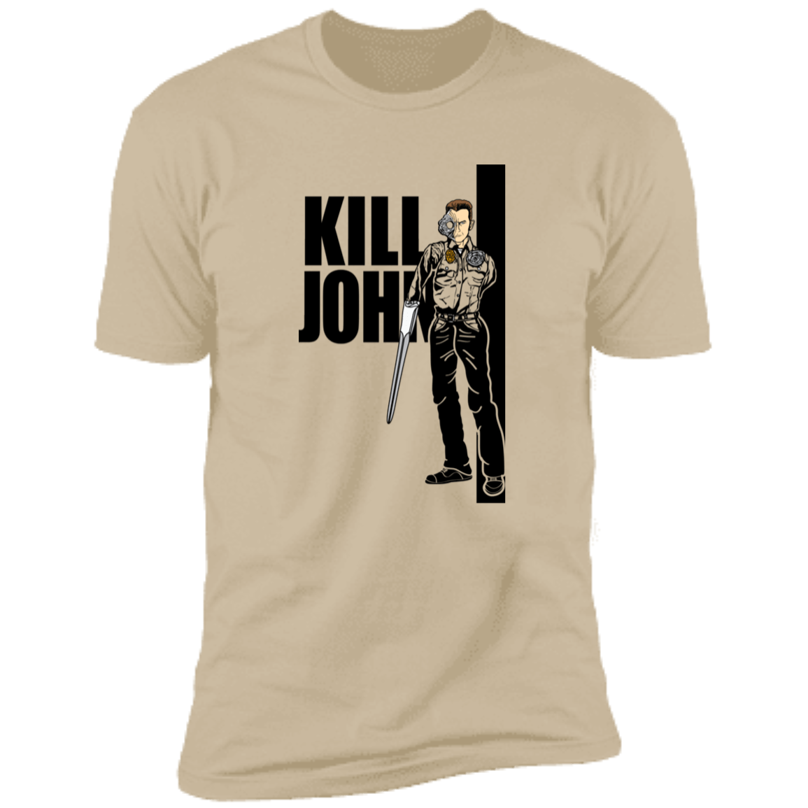 T-Shirts Sand / S Kill John Men's Premium T-Shirt