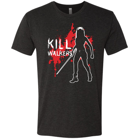 T-Shirts Vintage Black / Small Kill Walkers (sword) Men's Triblend T-Shirt