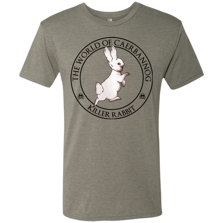 T-Shirts Venetian Grey / Small Killer Bunny Men's Triblend T-Shirt